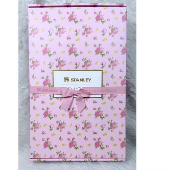 Sold. Not for sale NWT Stanley LoveShackFancy Flip Straw Tumbler Ibiza Sunset - Picture 2 of 13